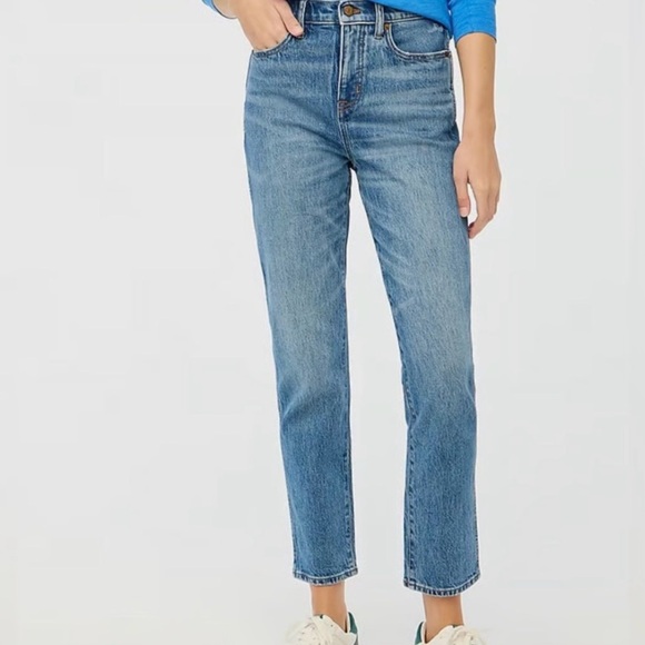 J. Crew Denim - J. Crew Women's Classic Vintage Straight Leg Blue Jeans Size 28